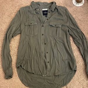 American Eagle button down flannel